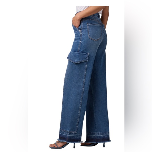 Wit & Wisdom Denim - #15 Wit & Wisdom SKYRISE CARGO WIDE LEG JEANS